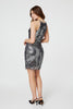 Silver | Sequin Sleeveless Bodycon Dress