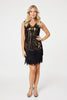 Black | Sequin Sleeveless Short Dress