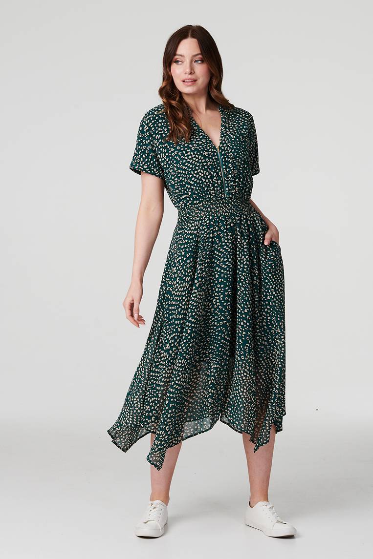 Peacocks hanky outlet hem dress