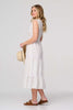 White | Broderie Anglaise Tiered Dress