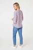 Pink | Polka Dot 3/4 Sleeve Blouse