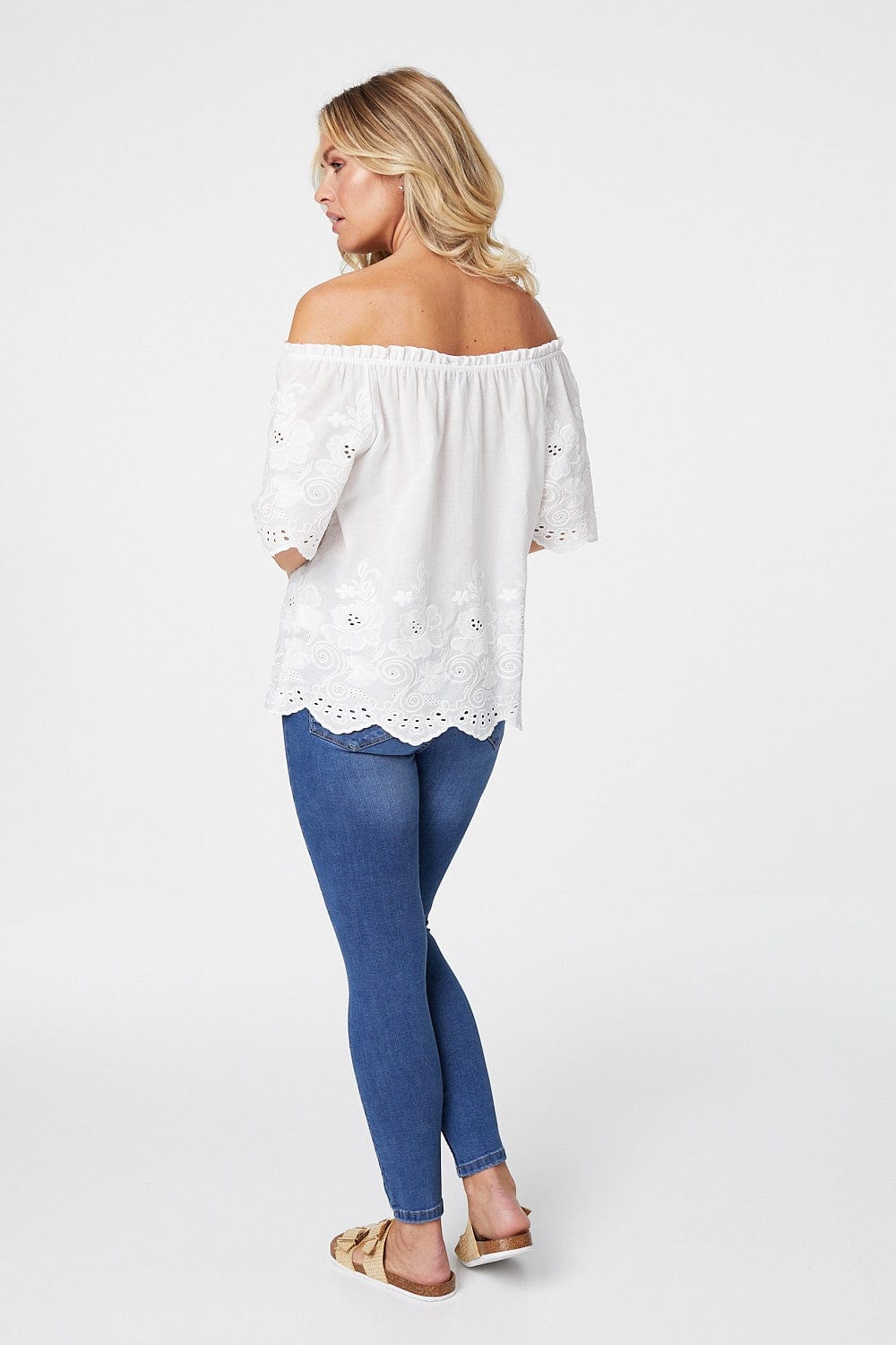 Broderie Anglaise Blouse | Izabel London
